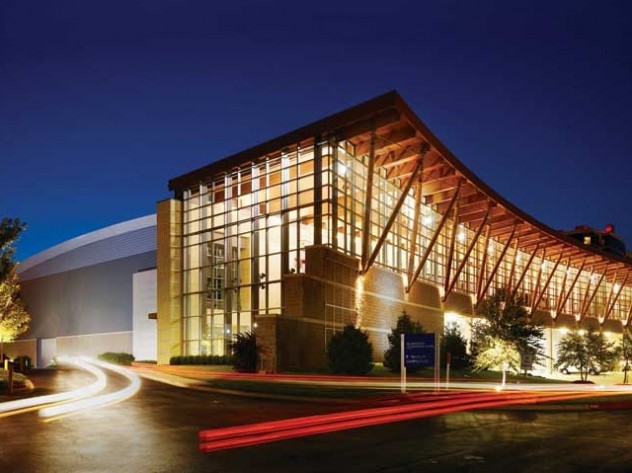 Convention center, image source: https://explorebranson.com